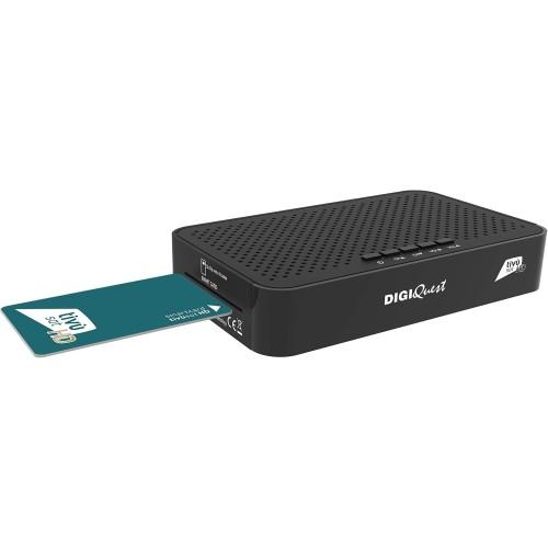 TIVUSAT DIGIQUEST Q30 CLASSIC HD Satellite TV Receiver PVR + FREE PRE-ACTIVATED Tivusat HD SmartCard - Image 2