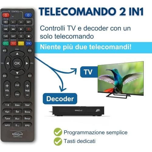 TIVUSAT DIGIQUEST Q99 4K UHD Satellite TV Receiver PVR + FREE PRE-ACTIVATED Tivusat 4K SmartCard - Image 7